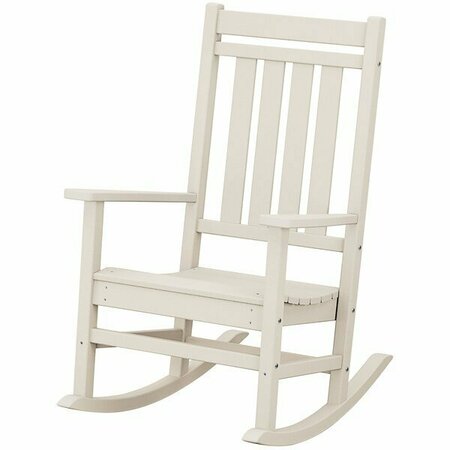 POLYWOOD R199SA Estate Sand Rocking Chair 633R199SA